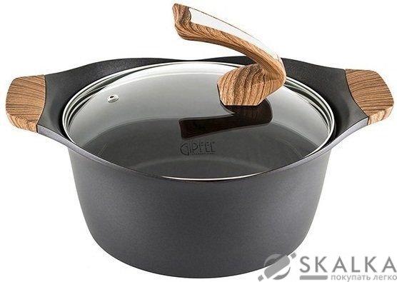 Кастрюля Gipfel PASAT 28х13.5 см 5.96 л (0543) На фото Кастрюля Gipfel PASAT 28х13.5 см 5.96 л (0543)