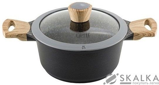 На фото Кастрюля Gipfel OLIVER 24х11.5 см 4.3 л (0572)