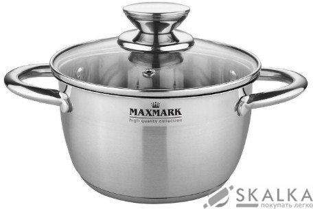На фото Кастрюля Maxmark 20 см 3 л (MK-VS8504)