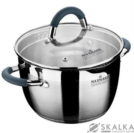 Кастрюля Maxmark 20 см 3 л (MK-VS5504) На фото Кастрюля Maxmark 20 см 3 л (MK-VS5504)