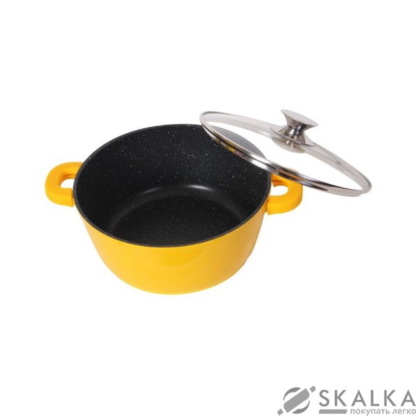 На фото Кастрюля Bohmann 20 см 2.2 л (BH 7320 MRB-YL)
