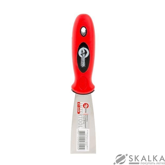 На фото Шпатель Intertool из нержавеющей стали 40мм Проф (KT-2604)