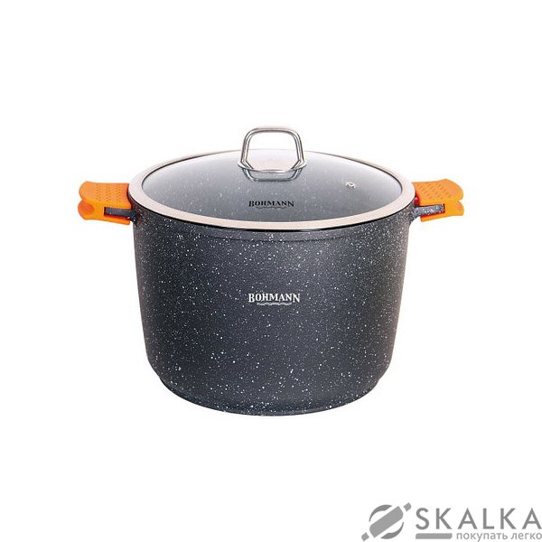 Кастрюля Bohmann 24х17.5 см 5.7 л (BH 7351-24 MRB) На фото Кастрюля Bohmann 24х17.5 см 5.7 л (BH 7351-24 MRB)