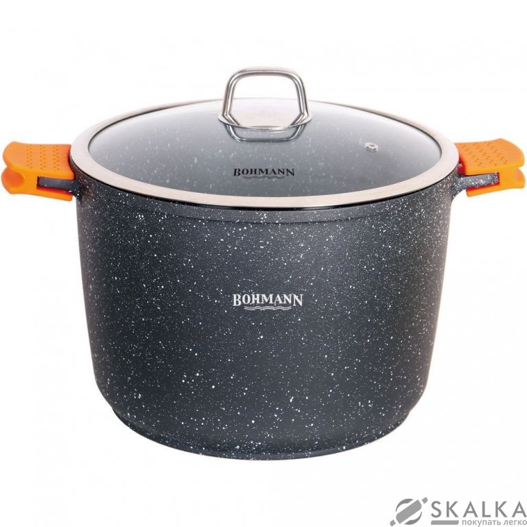 На фото Кастрюля Bohmann 28х20 см 7.5 л (BH 7351-28 MRB)