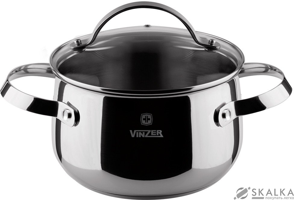 На фото Кастрюля Vinzer Culinaire series 18 см 2.4 л (89166)
