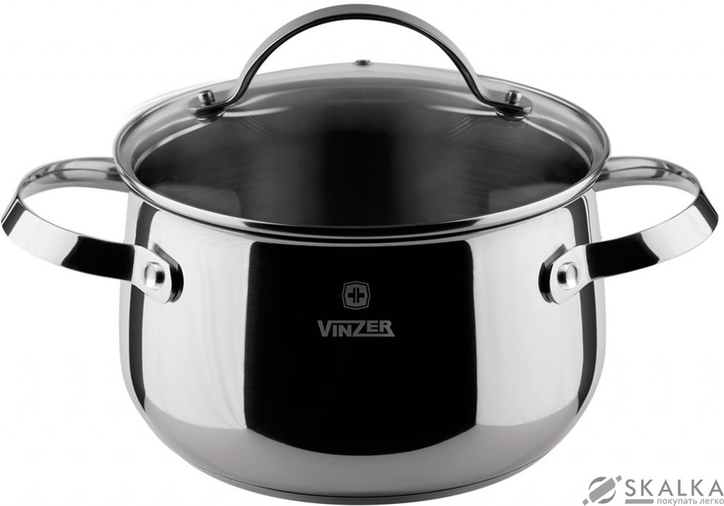 На фото Кастрюля Vinzer Culinaire series 20 см 4 л (89167)