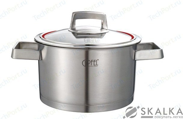 На фото Кастрюля Gipfel TOROS 16х9.5 см 1.9 л (1831)
