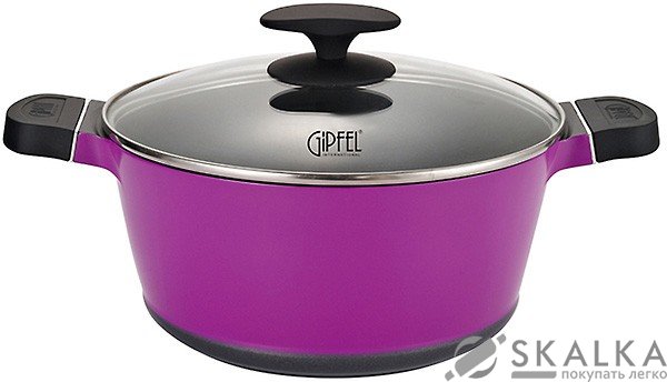 На фото Кастрюля Gipfel VIOLETA 24х11.5 см 4.29 л (0405)