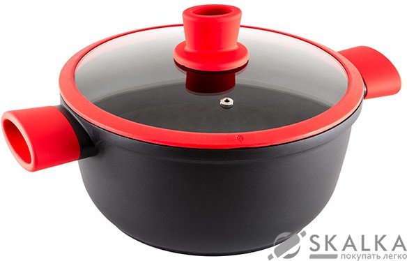 На фото Кастрюля Gipfel VELOUR  24х11.5 см 4 л (0563)