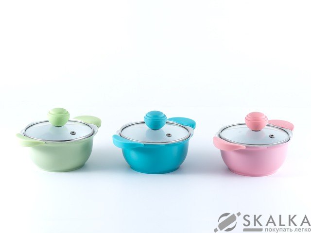 Кастрюля Gipfel FELICITA 12х6.5 см 0.5 л (0352) На фото Кастрюля Gipfel FELICITA 12х6.5 см 0.5 л (0352)