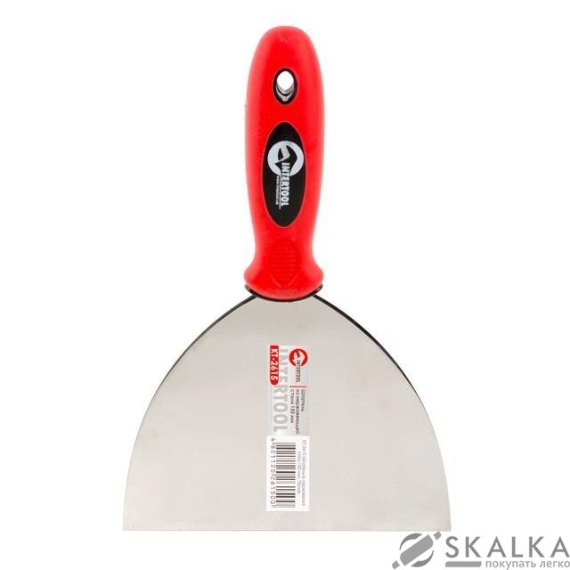 На фото Шпатель Intertool из нержавеющей стали 150мм Проф (KT-2615)