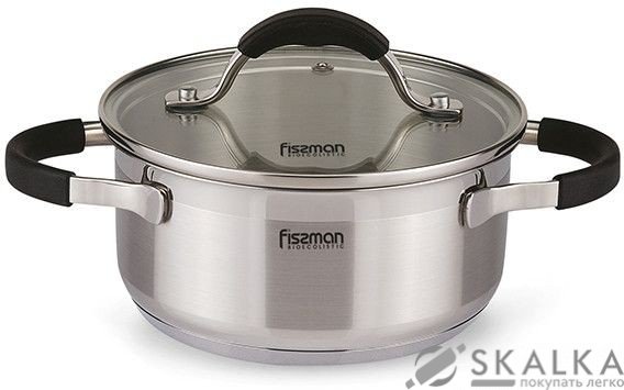 На фото Кастрюля Fissman MAGNIFIKA 18х8.5 см 2.1 л (SS-5352.18)