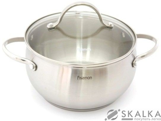 Кастрюля Fissman MARTINEZ 20х11 см 3.5 л (SS-5138.20) На фото Кастрюля Fissman MARTINEZ 20х11 см 3.5 л (SS-5138.20)