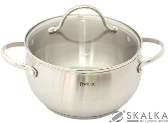На фото Кастрюля Fissman MARTINEZ 24х13 см 5.9 л (SS-5139.24)