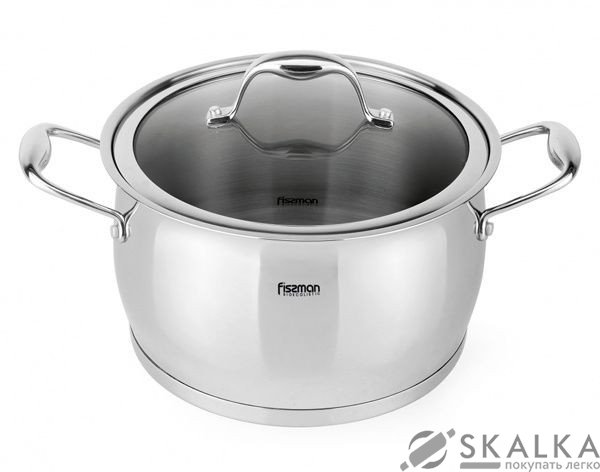 На фото Кастрюля Fissman MIRANDA 18х10 см 2.7 л (SS-5152.18)