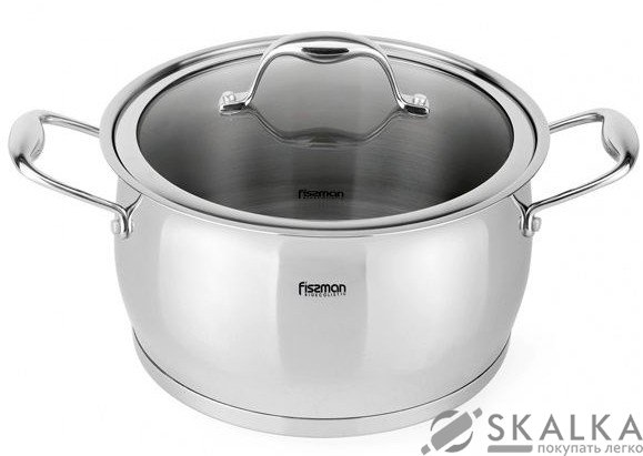 На фото Кастрюля Fissman MIRANDA 24х14 см 6.7 л (SS-5154.24)