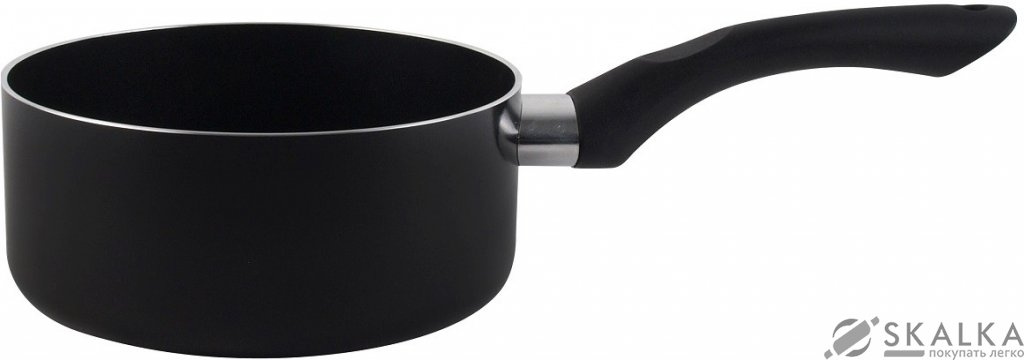 На фото Ковш Vitrinor VITRAL BLACK INDUCTION 16 см 1.4 л (1224122)
