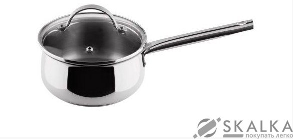 На фото Ковш Vinzer Culinaire series 16 см 1.6 л с крышкой (89165)