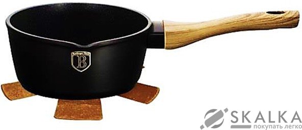 На фото Ковш Berlinger Haus Ebony Maple Line 16 см 1.2 л (BH-1704)
