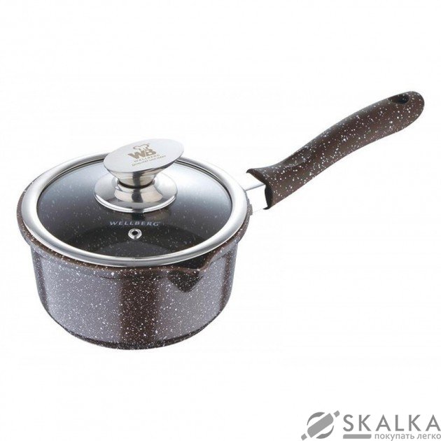 На фото Ковш Wellberg 16 см 1.6 л (WB-3300)