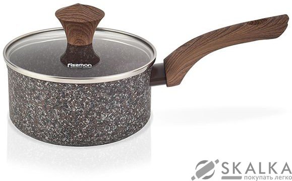 Ковш Fissman MAGIC BROWN 16 см 1.4 л (4868) На фото Ковш Fissman MAGIC BROWN 16 см 1.4 л (4868)