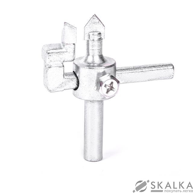 На фото Циркуль Intertool под дрель для резки плитки 20-100мм (HT-0341)