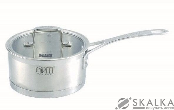 На фото Ковш Gipfel PRESTIGE 16 см 1.6 л (1232)