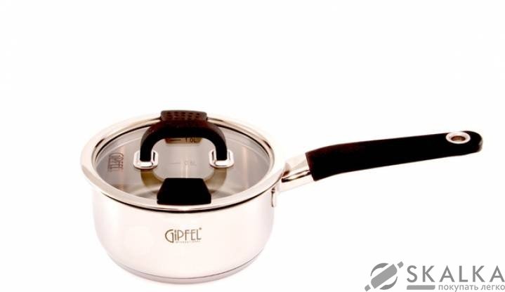 На фото Ковш Gipfel MOZART 16 см 1.5 л (0603)