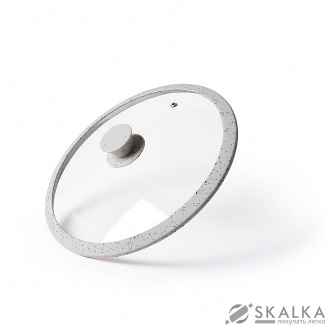 Крышка Fissman ARCADES 26 см с силиконовым ободком (9997) На фото Крышка Fissman ARCADES 26 см с силиконовым ободком (9997)