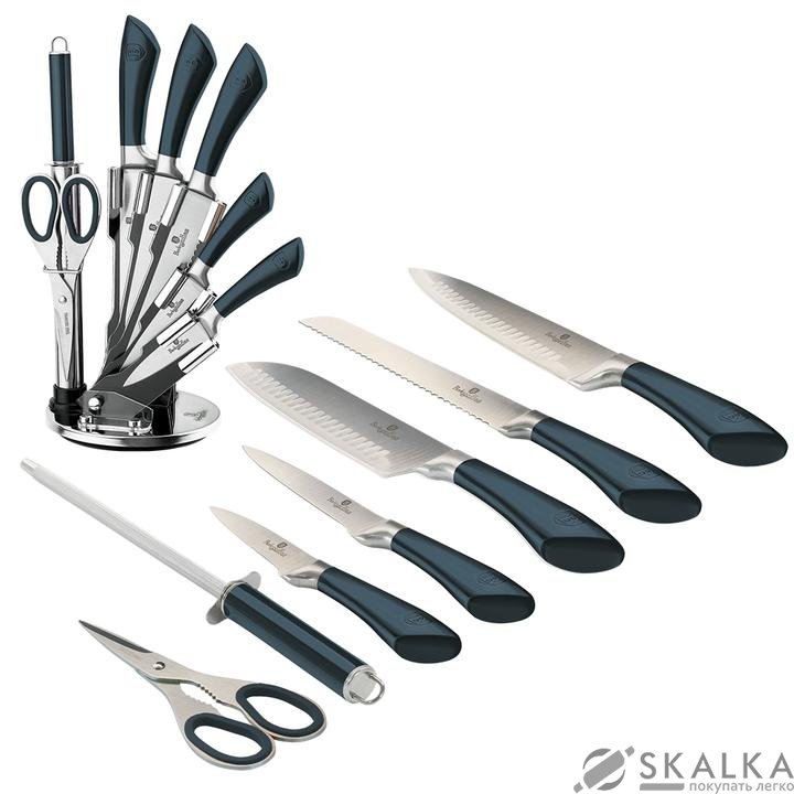 Набор ножей Berlinger Haus на подставке 8 предметов (BH-2415) На фото Набор ножей Berlinger Haus на подставке 8 предметов (BH-2415)