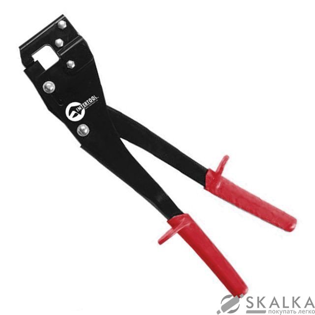 На фото Инструмент для монтажа металлических конструкций Intertool (RT-0012)