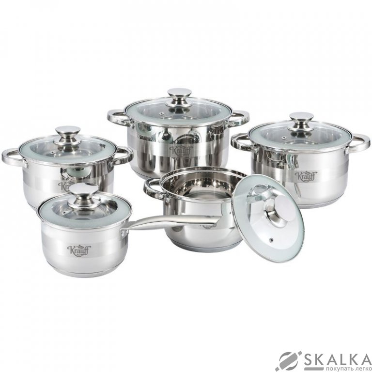 На фото Набор кастрюль Krauff 8 предметов (26-238-024)