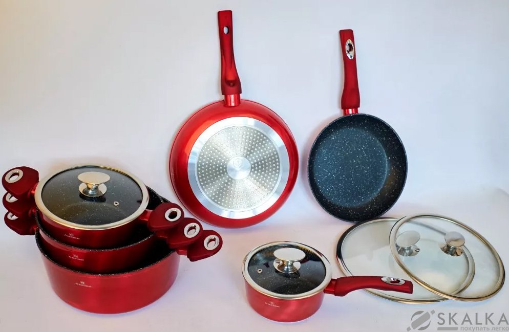 Набор посуды Zurrichberg 11 предметов (ZBP-7120) На фото Набор посуды Zurrichberg 11 предметов (ZBP-7120)