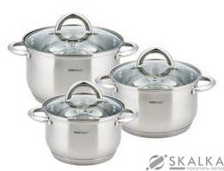 На фото Набор кастрюль KingHoff 6 предметов (4446 KH)