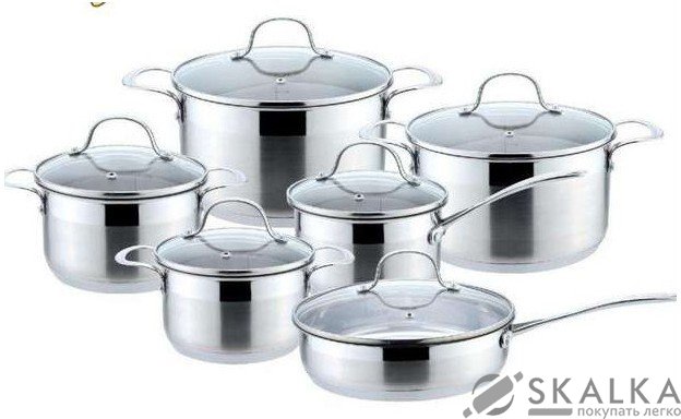 На фото Набор посуды KingHoff 12 предметов (4452 KH)