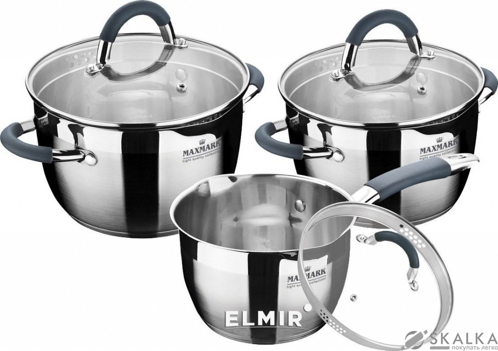 На фото Набор посуды Maxmark 6 предметов (MK-VS5506D)