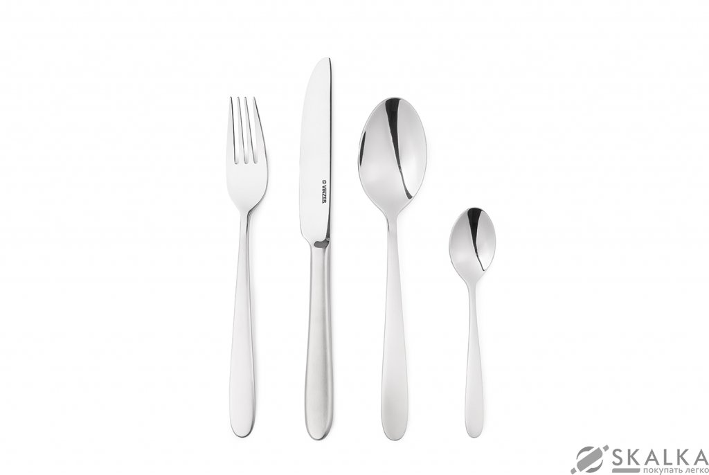 Набор столовых приборов Vinzer Luxor 24 предмета (89099) На фото Набор столовых приборов Vinzer Luxor 24 предмета (89099)