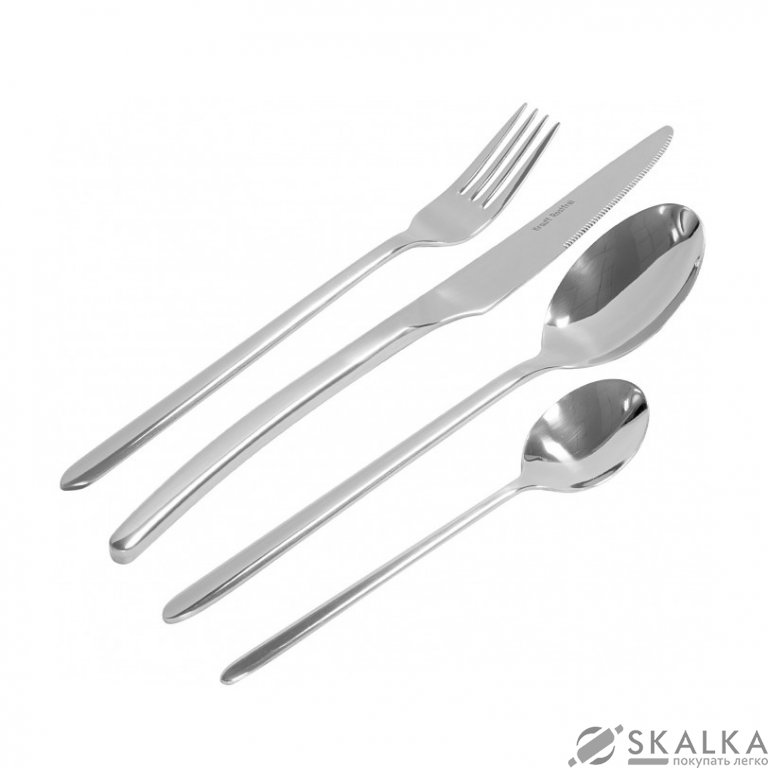 На фото Набор столовых приборов Krauff 24 предмета (29-178-002)