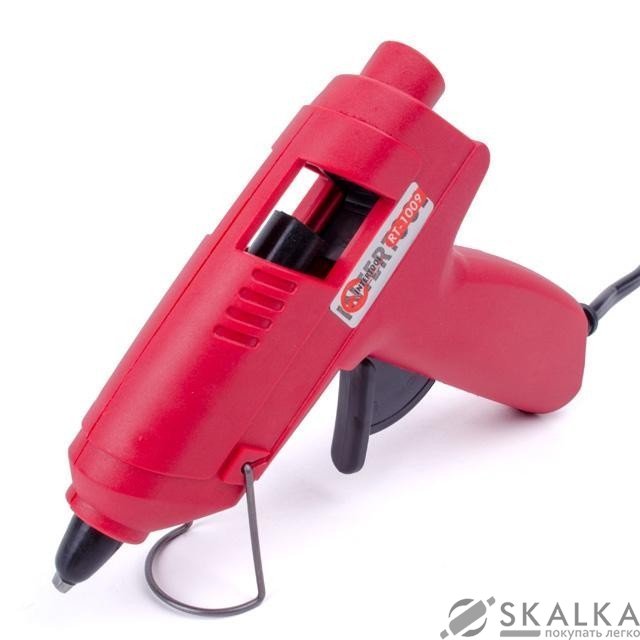 На фото Пистолет клеевой Intertool под стержни 7-8мм, 10Вт, 230В (RT-1009)