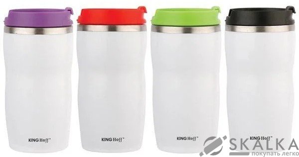 Термокружка KingHoff 280 мл (KH-1181) На фото Термокружка KingHoff 280 мл (KH-1181)