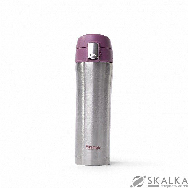 На фото Термокружка Fissman 420 мл фиолетовая (9798)
