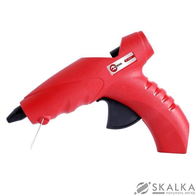 Пистолет клеевой Intertool 200Вт 11.2мм, 18г/мин 230В (RT-1017) На фото Пистолет клеевой Intertool 200Вт 11.2мм, 18г/мин 230В (RT-1017)