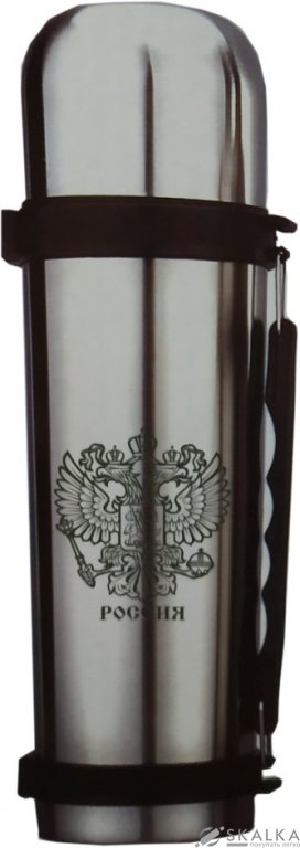 На фото Термос Rainstahl 1 л черный металлик (RS 7730-10 L)