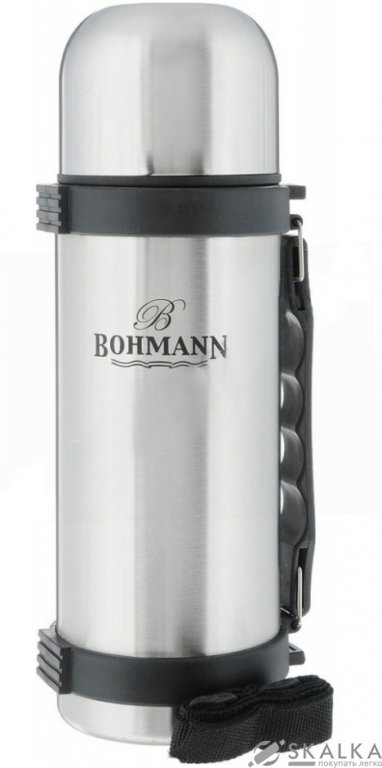 На фото Термос Bohmann 0.75 л стальной с ручкой (BH 4175)