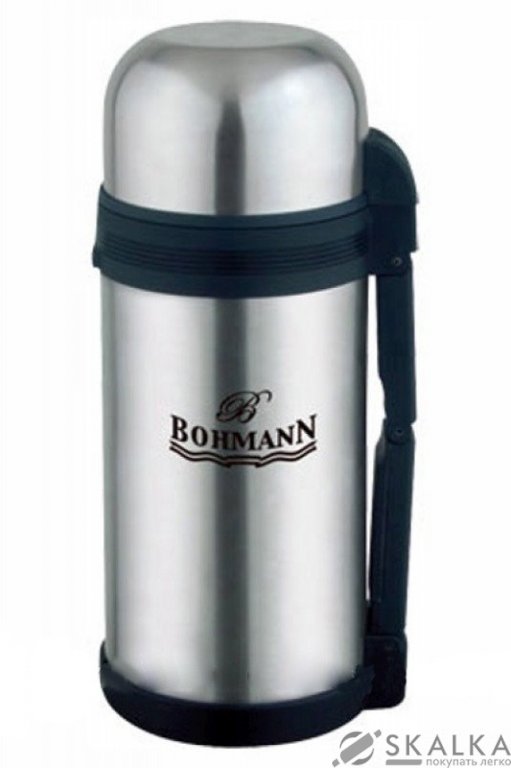 На фото Термос для еды Bohmann 1.2 л стальной (BH4212)