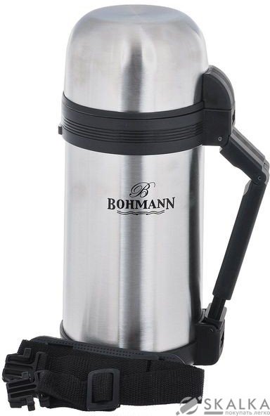 На фото Термос для еды Bohmann 1.5 л стальной (BH4215)