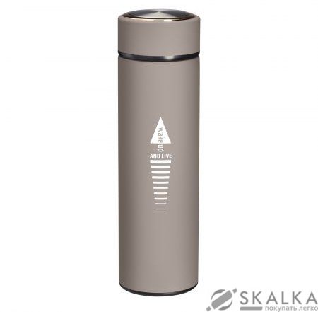 На фото Термос Krauff 0.48 л кофе с молоком (26-178-050)