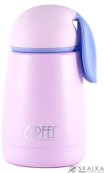 На фото Термос Gipfel 0.3 л фиолетовый (8191)