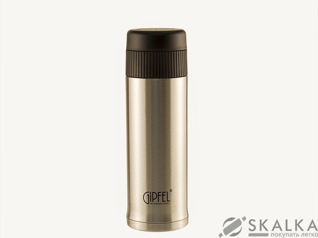 На фото Термос Gipfel 0.41 л стальной (8307)