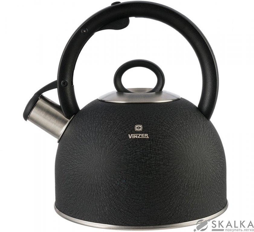 Чайник Vinzer Nero 2.5 л (89010) На фото Чайник Vinzer Nero 2.5 л (89010)